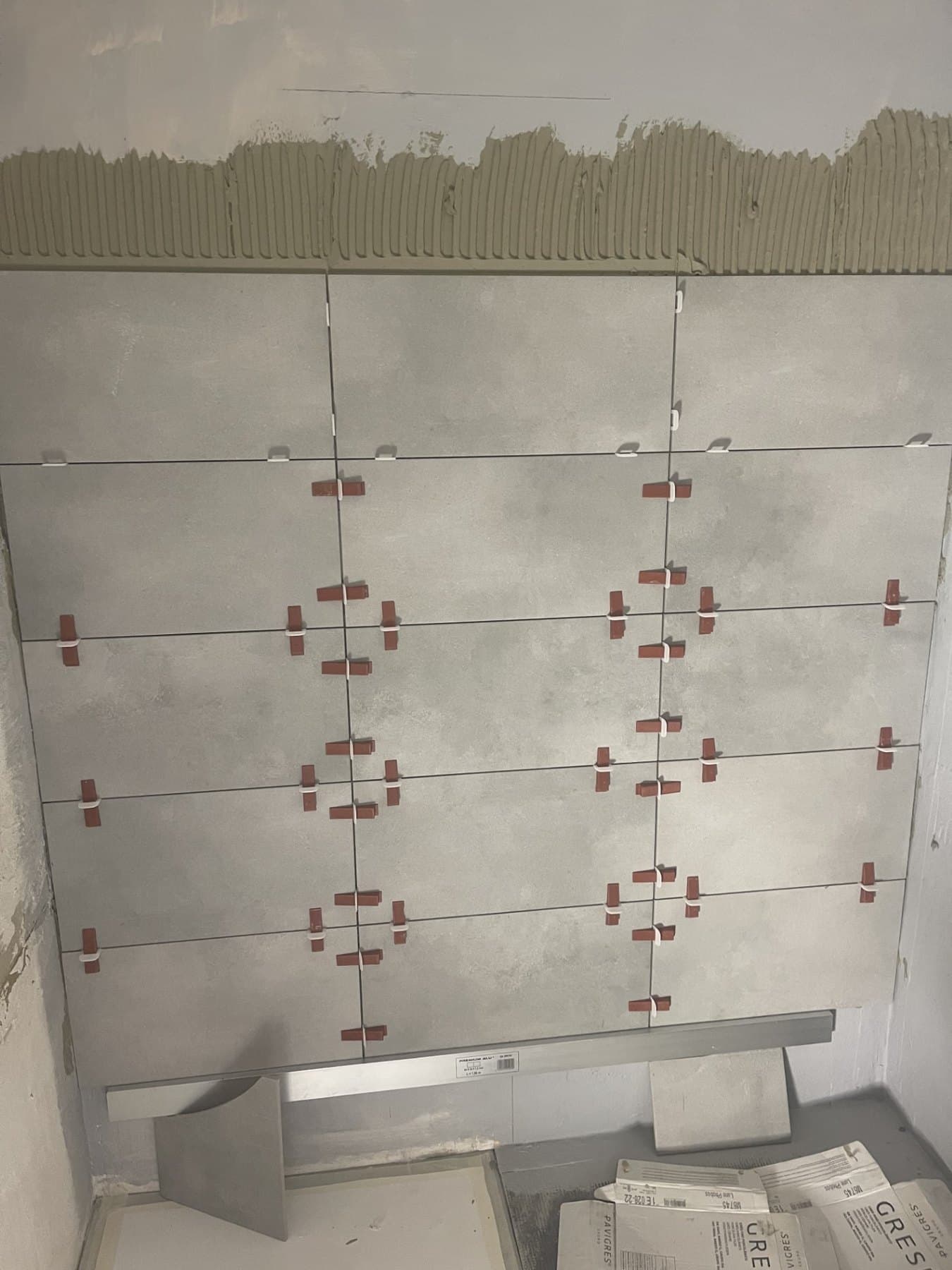 Douche à l'italienne carrelée