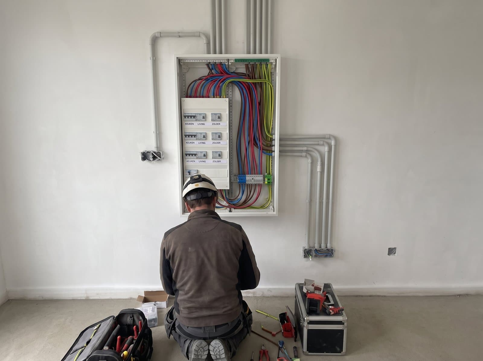 Tableau électrique rénové et mis en conformité RGIE par CP Renove